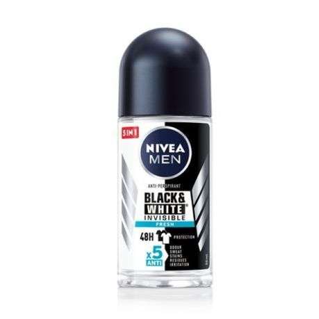 Nivea Men Black & White Invisible Fresh 48h Deodorant-50ml