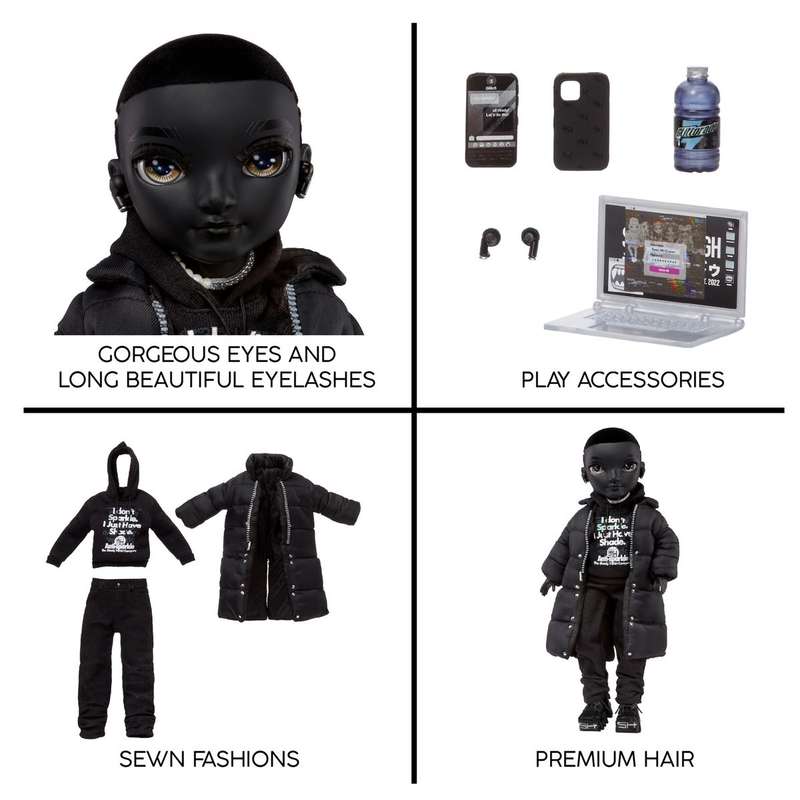Shadow High Rexx Mcqueen Fashion Doll and Accessories