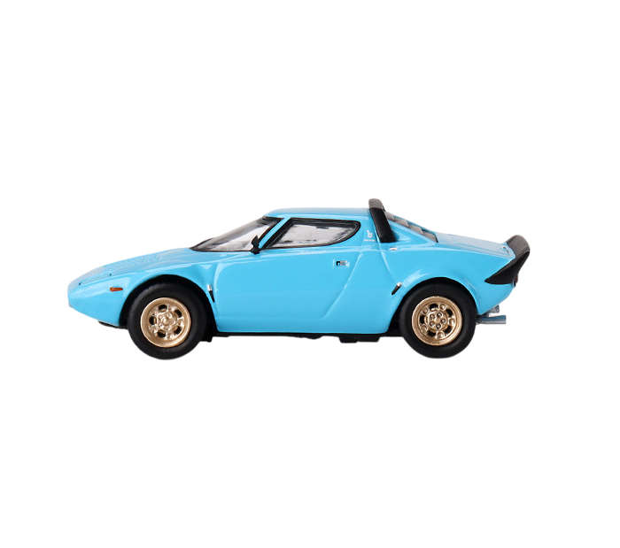 Mini GT Lancia Stratos HF Stradale Azzuro Chiaro 1:64 Model