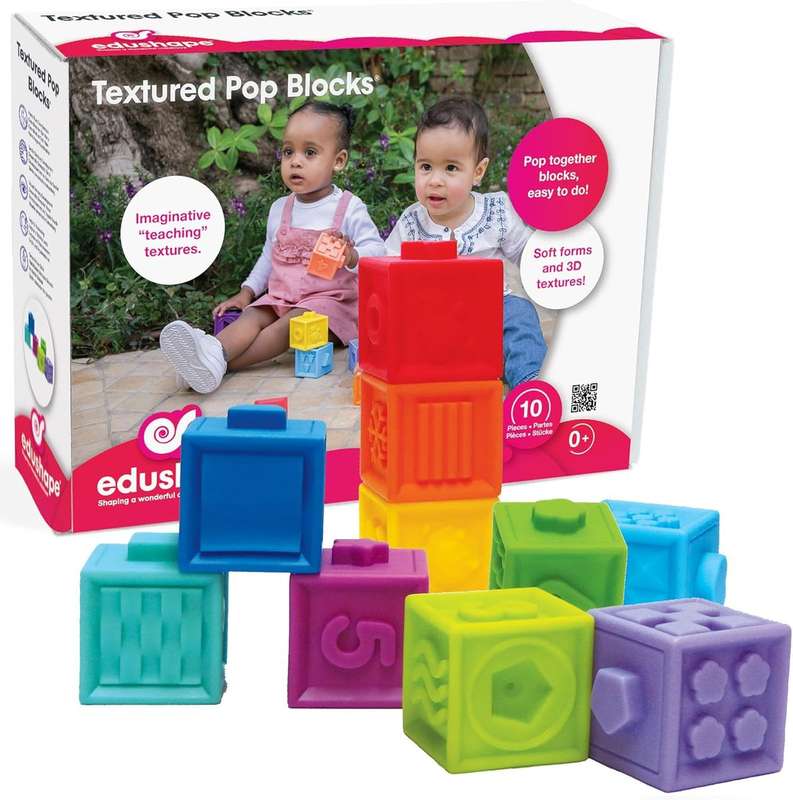 Edushape Mix & Match Textured Blocks
