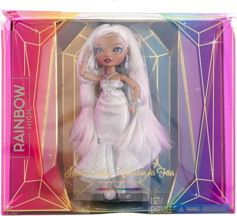 Rainbow High Roxie Holiday Edition Fashion Doll and Accessories