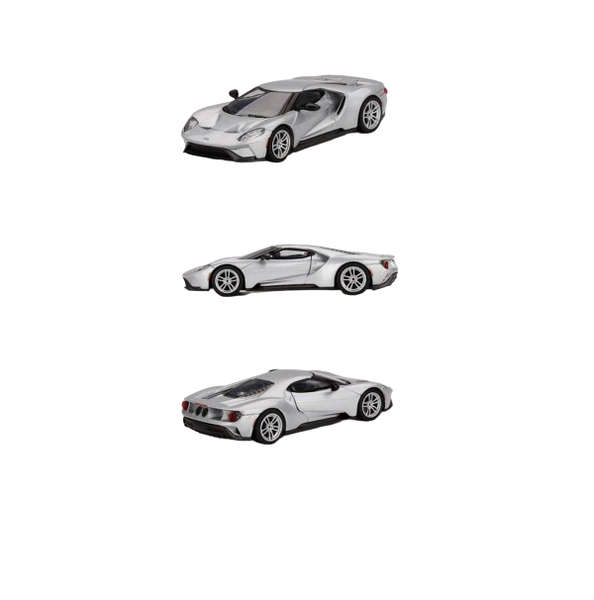 Mini GT Ford GT - Ingot Silver 1:64 Model