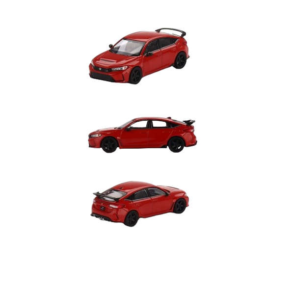 Mini GT Honda Civic Type R Rally Red 2023 1:64 Model