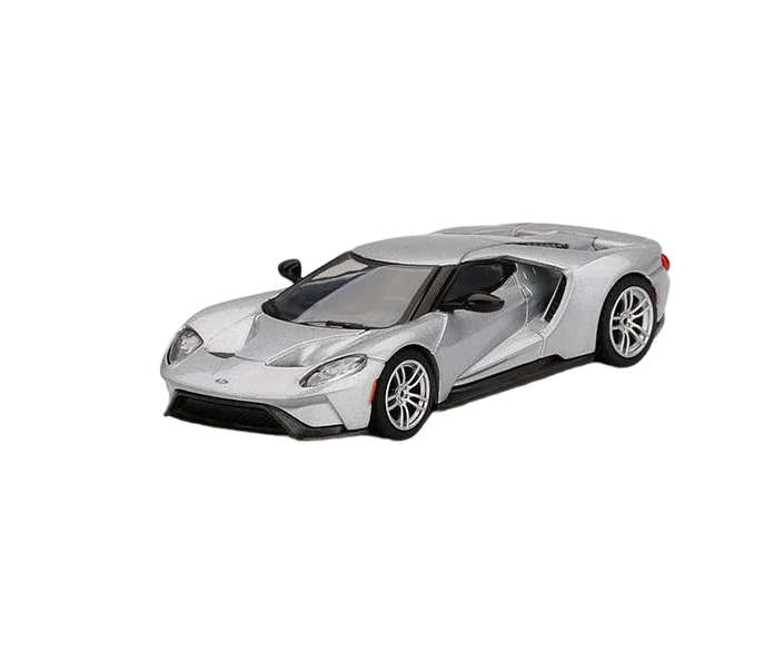 Mini GT Ford GT - Ingot Silver 1:64 Model