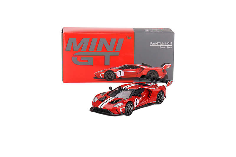 Mini GT Ford GT MK II #013 Rosso Alpha 1:64 Model