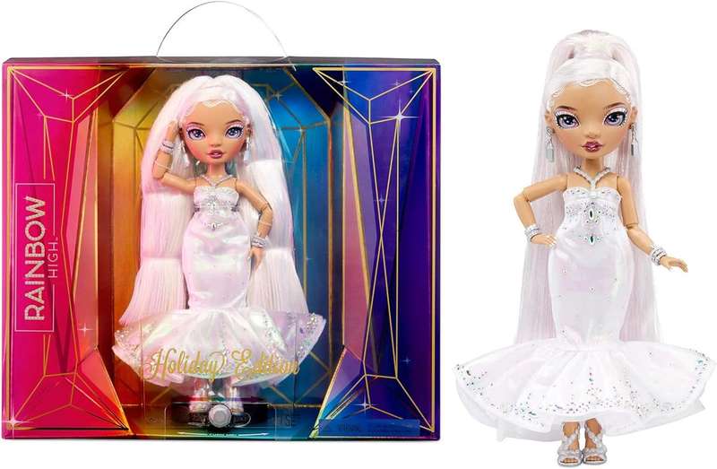 Rainbow High Roxie Holiday Edition Fashion Doll and Accessories