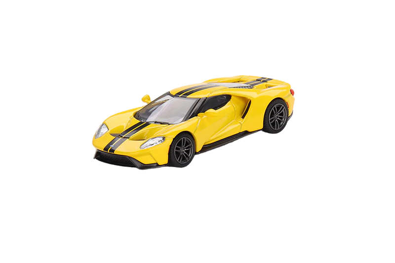 Mini GT Ford GT Triple Yellow 1:64 Model