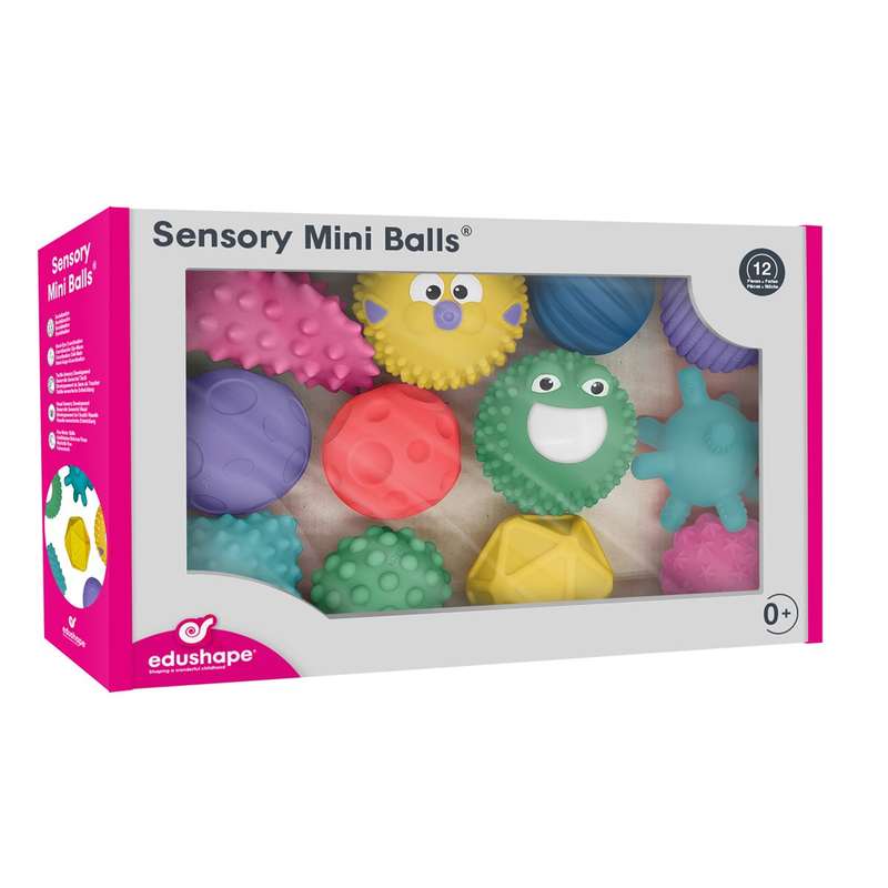 Edushape Sensory Mini Balls -12 Pieces