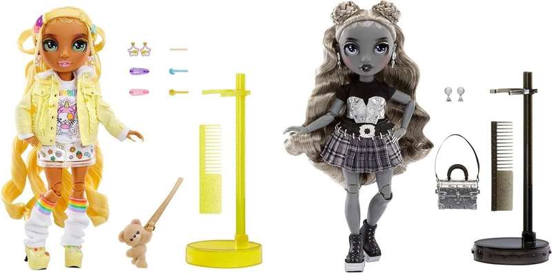 Rainbow High Shadow High Sisters Sunny and Luna Fashion Dolls