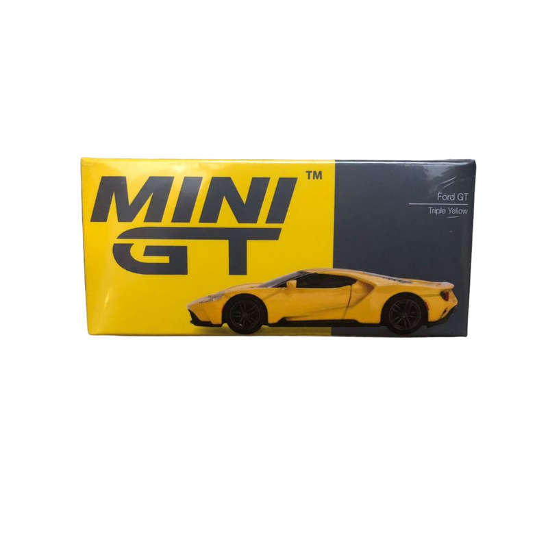 Mini GT Ford GT Triple Yellow 1:64 Model