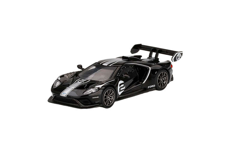 Mini GT Ford GT MKII #006 - Shadow Black 1:64 Model