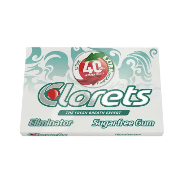 Clorets- Eliminator Sugar Free 10 Piece 14g