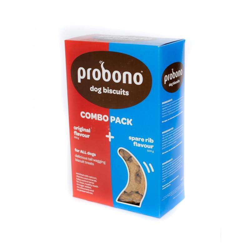 Probono Combo Pack Dog Biscuits - 1 kg