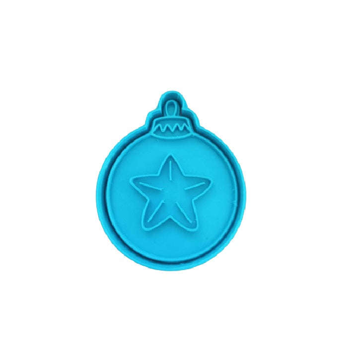 Hubbe Cookie Cutter - Christmas Star Bauble