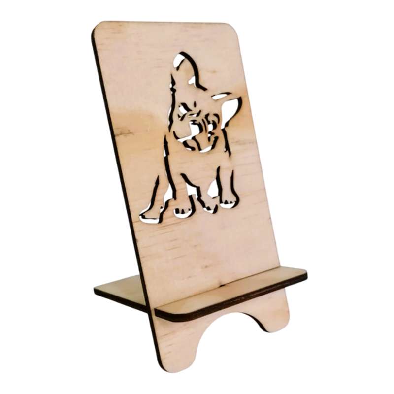 Wooden Laser Cut Mobile Phone Holder