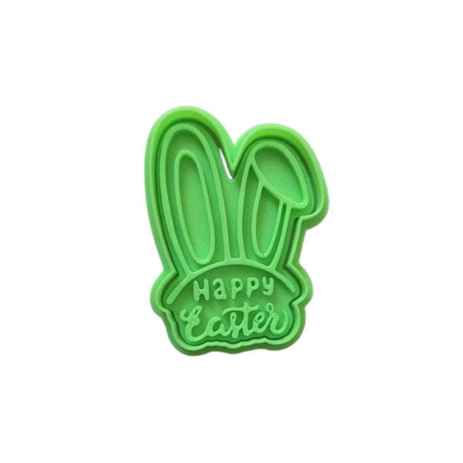 Hubbe Cookie Cutter - Happy Easter with Bunny Ears
