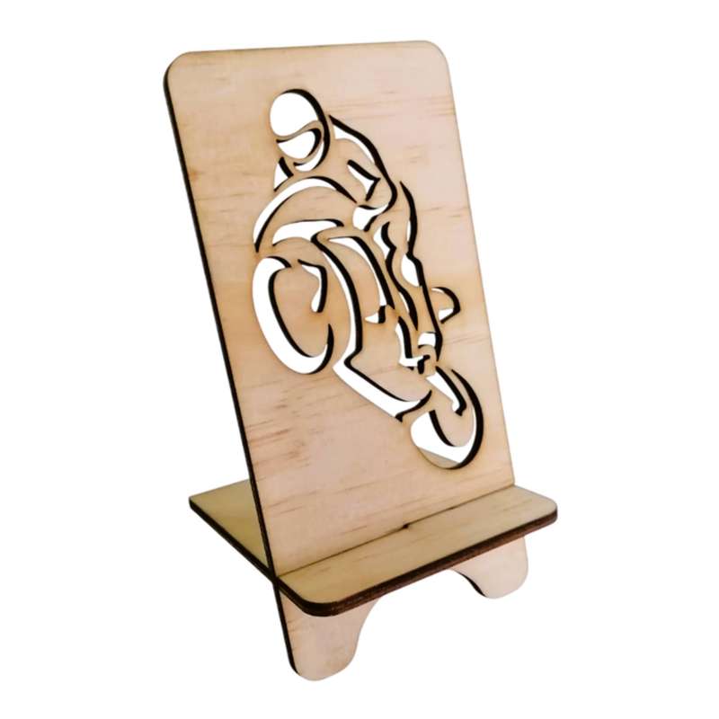Wooden Laser Cut Mobile Phone Holder