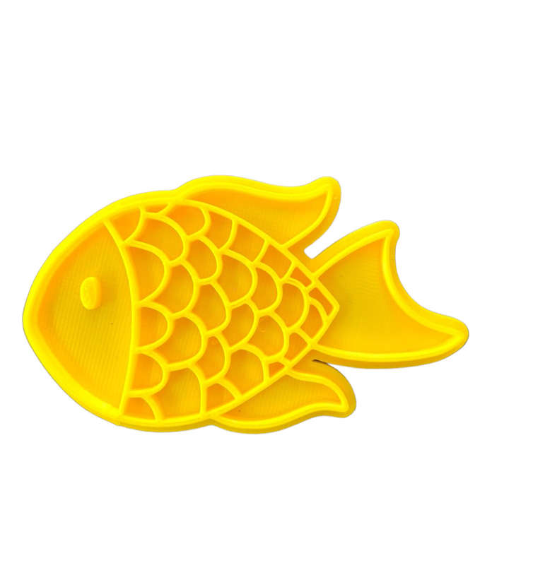 Hubbe Cookie Cutter - Gold Fishy
