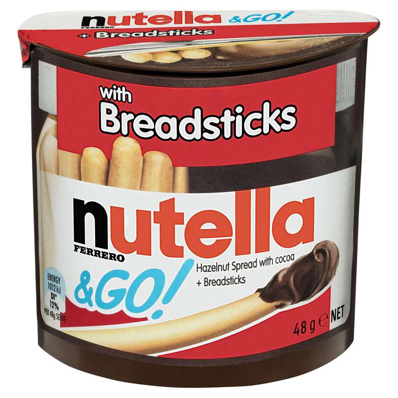 Nutella & Go with Breadsticks