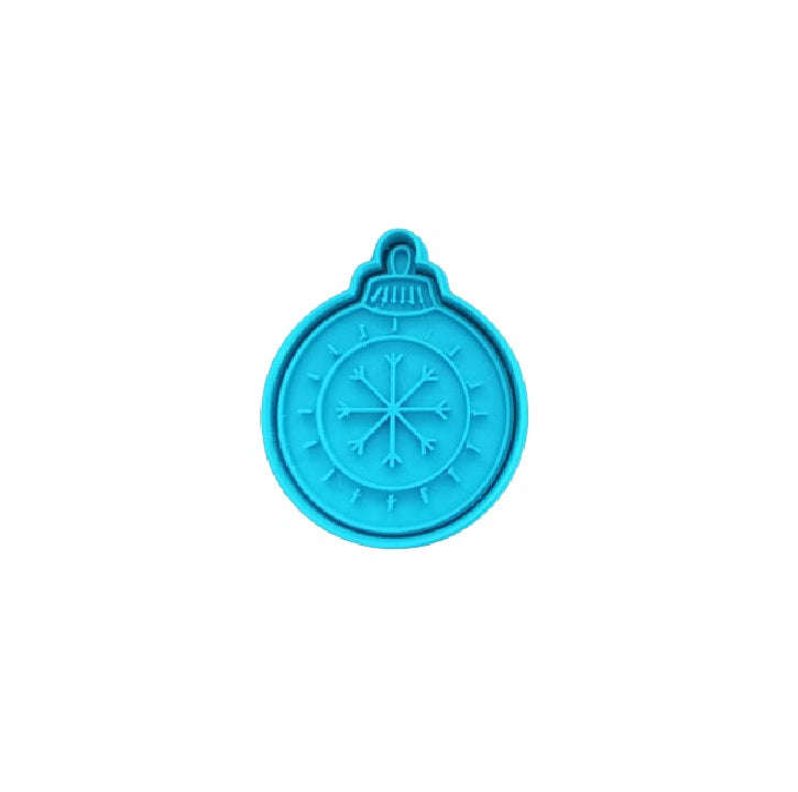 Hubbe Cookie Cutter - Christmas Snowflake Bauble