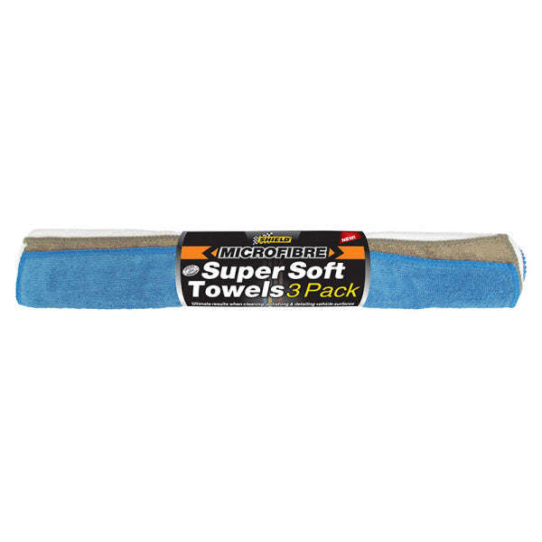 Shield Microfibre Towel 3 Pack