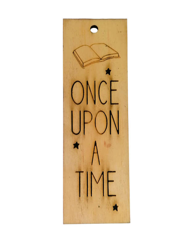 Wooden Once Upon A Time Bookmarks