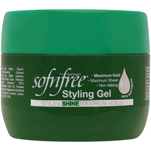 Sof n'free Non Flaking Styling Gel Maximum Hold - 250ml