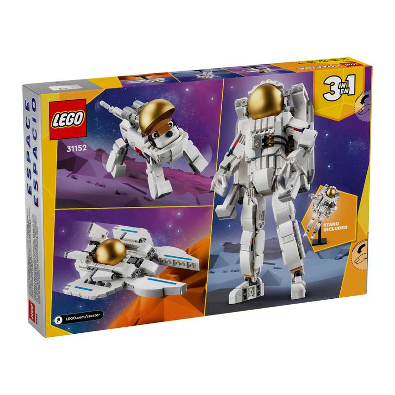 LEGO 31152 Creator 3-in-1 Space Astronaut Damaged Box