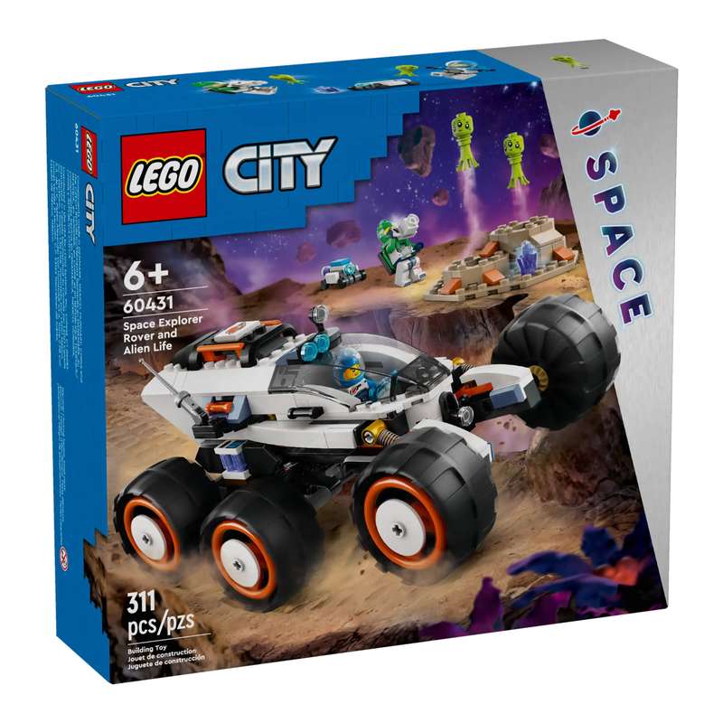 LEGO 60431 City Space Explorer Rover and Alien Life