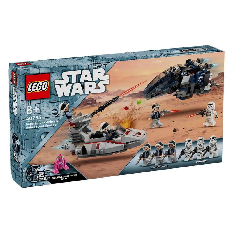 LEGO 40755 Star Wars Imperial Dropship vs. Rebel Scout Speeder