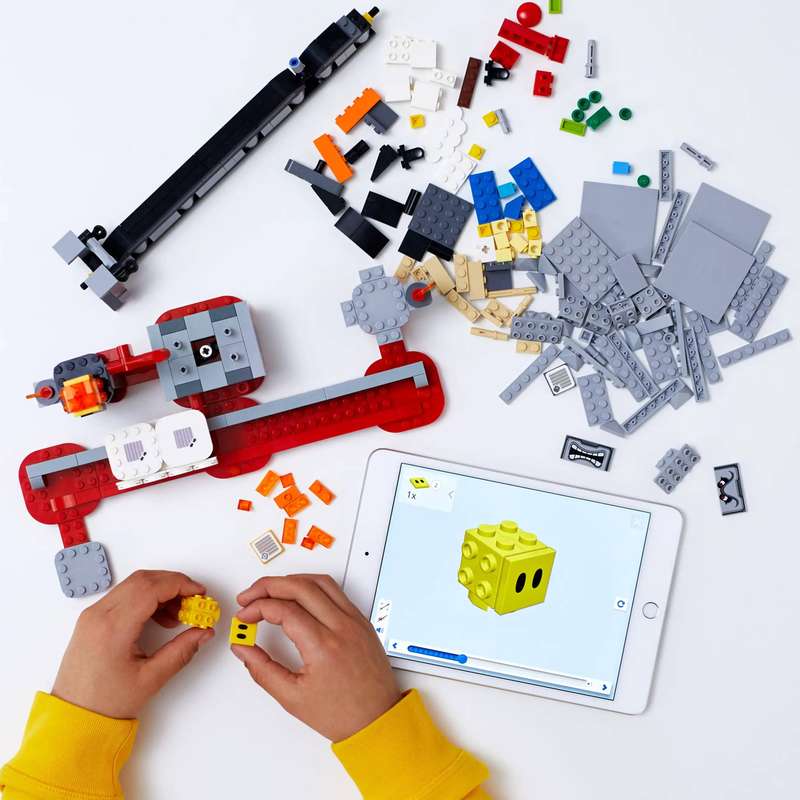 LEGO 71376 Super Mario Thwomp Drop Expansion Set