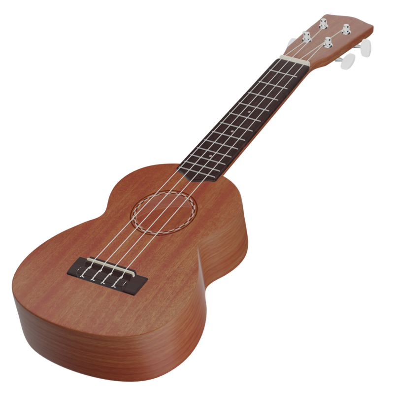 Small Wooden Toy Ukulele