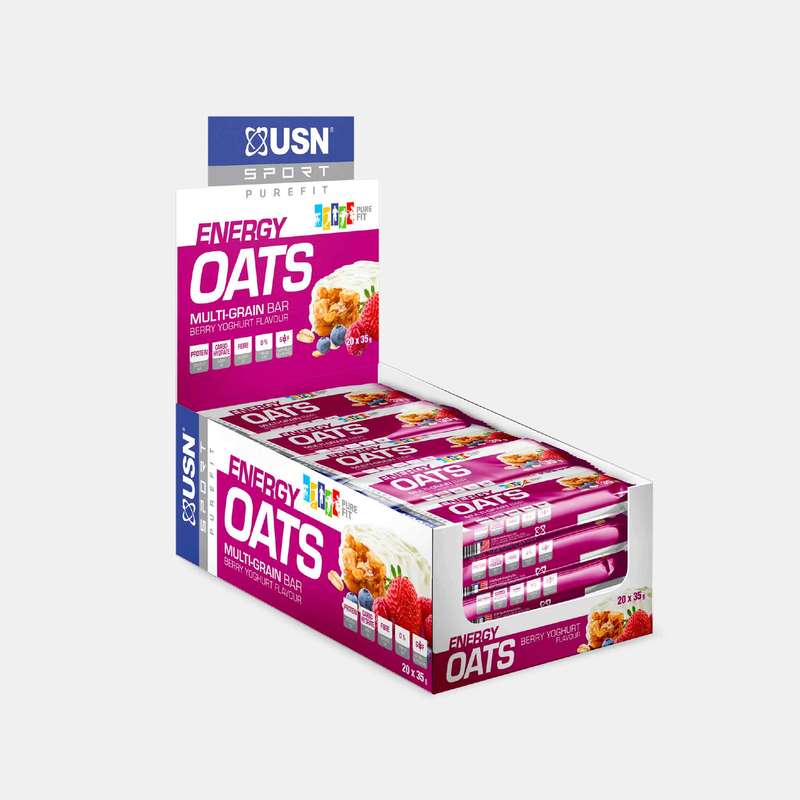 USN ENERGY OATS BAR BERRY YOGHURT 35G