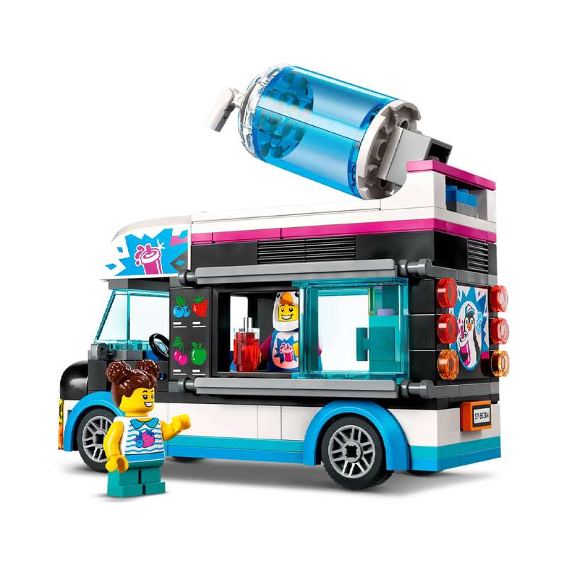 LEGO 60384 City Penguin Slushy Van