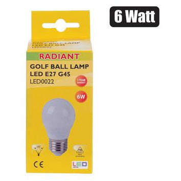 Globe LED golf ball 6W Cool White