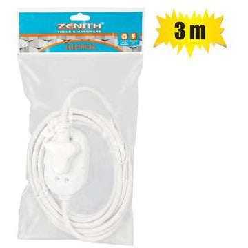 Zenith Extension Cord 3m 10A