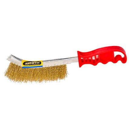 Brass Plated Wire Brush Plt Bristles