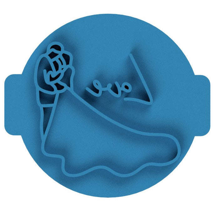 Hubbe Bride & Groom Love Cookie Embosser