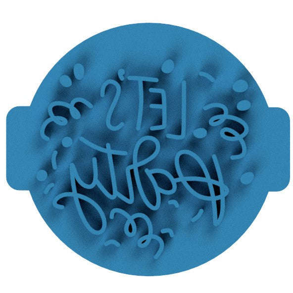 Hubbe Lets Party Cookie Embosser