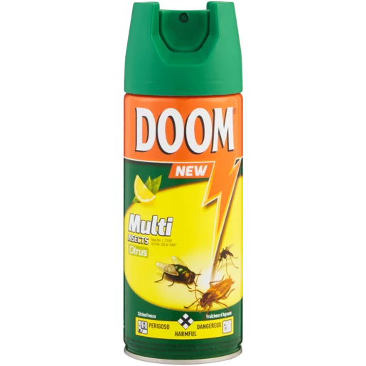 Doom Citrus Scented Insecticide 300ml