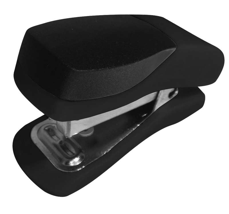 Parrot: Single Mini Black Plastic Stapler  ST3051B