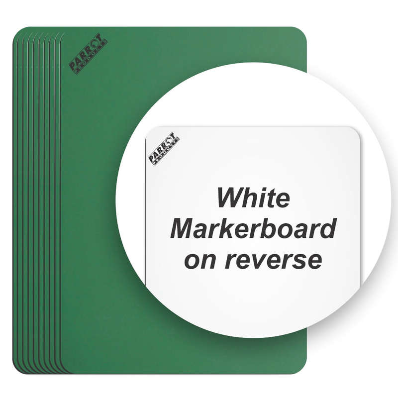 Parrot Writing Slate A4 Markerboard - 297 x 210mm (Pack of 10) BD2802A