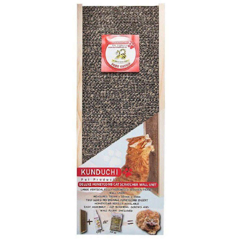 Kunduchi Wooden Cat Scratcher Wall Unit KUN008