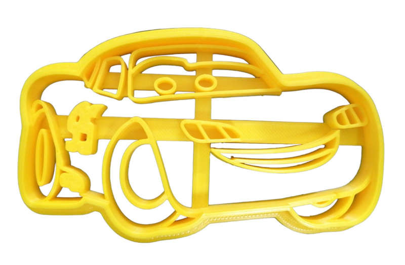 Hubbe Cookie Cutter - Cars - Lightning McQueen