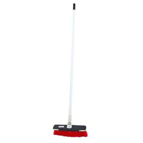 Academy Funky Broom Stiff Funky With Crimped PVC Fibre With Handle & Grip F3853