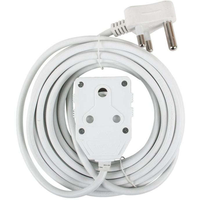 Extension Cord White 1.50mm  10 16A EE5  210