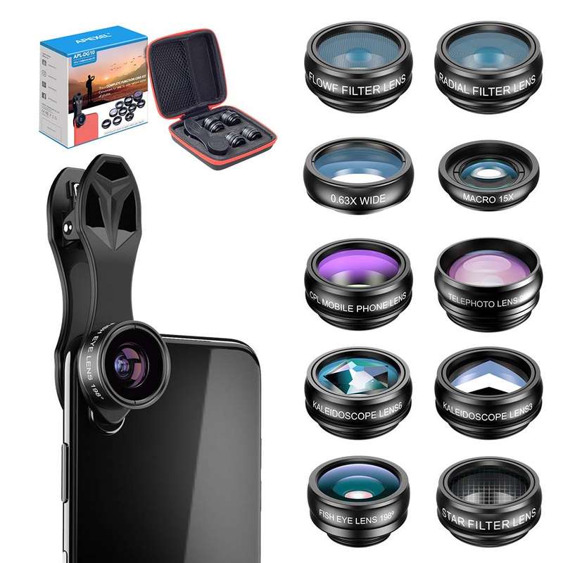 Apexel APL-DG10 10 in1 Lens Kit