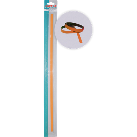 Parrot 10mm Magnetic Flexible Strip - Black 1000mm x 10mm BA1110B