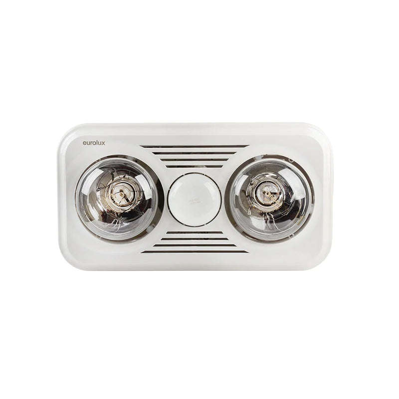 Eurolux C85W 3-in-1 Bathroom Heater White 2 x 275W & 1 x 60W