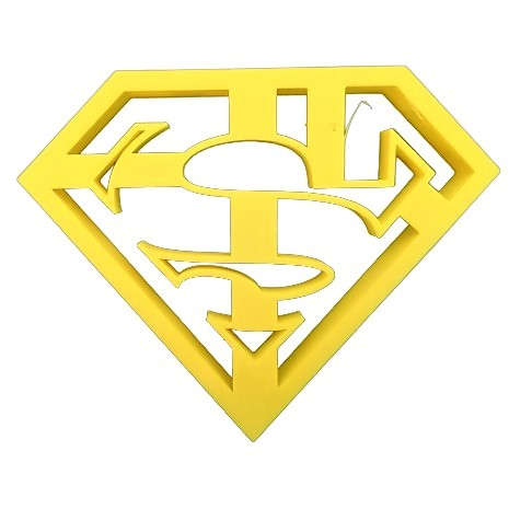 Hubbe Cookie Cutter - Large Superman